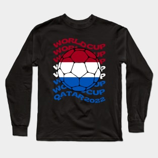 Netherlands Soccer Long Sleeve T-Shirt